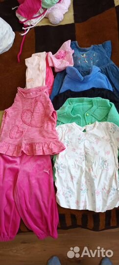 Вещи пакетом на девочку 86