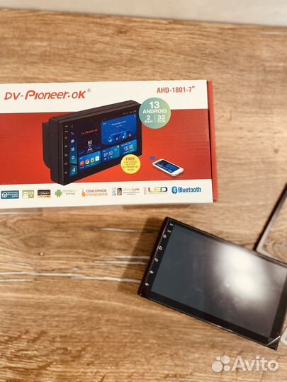 Магнитола 2 din android 7 дюймов piooner 2/32