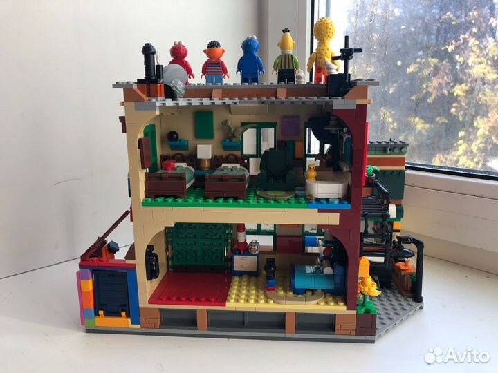 Lego 21324 улица сезам 123 лего