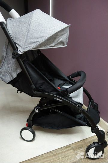 Новый текстиль для коляски Baby time (серый )