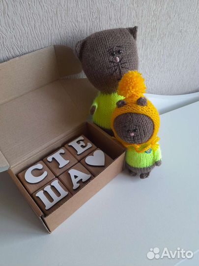 Именные кубики декор кубики с именем