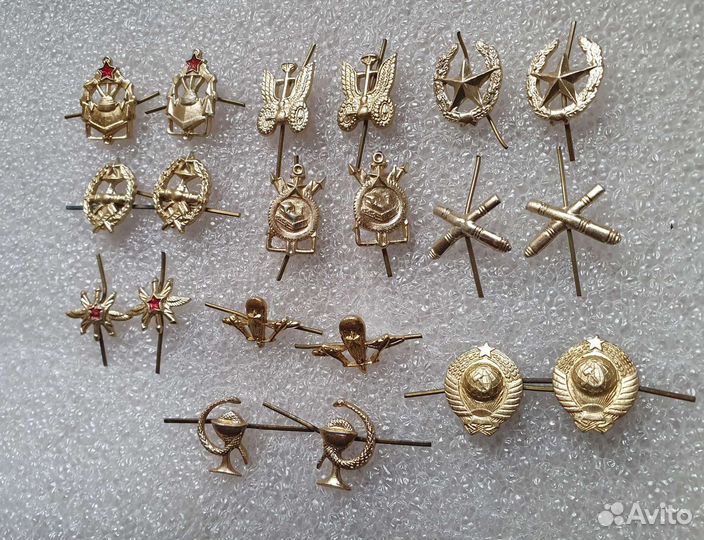 Эмблемы петличные СССР