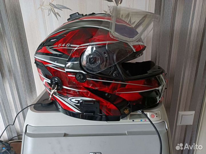 Снегоходный шлем