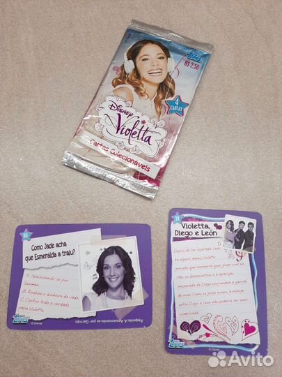 Коллекционные карточки Виолетта