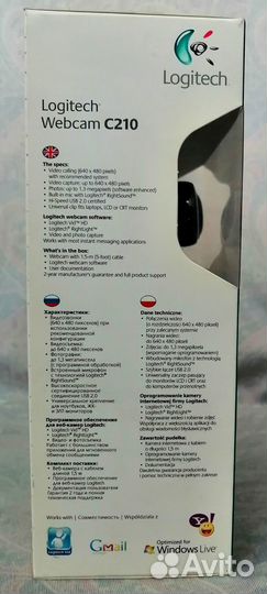 Web-камера Logitech C210, 