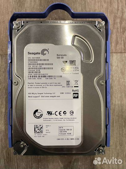 Жесткий диск seagate barracuda 500 gb