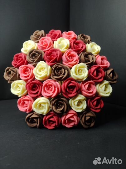 Букет - 37 Роз из Бельгийского Шоколада