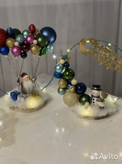 Новогодний декор ручная работа