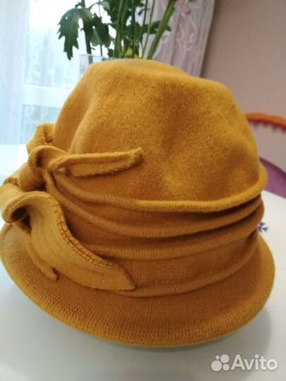 Шляпа женская шерсть
