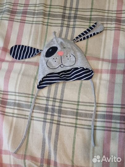 Детская шапочка весенняя