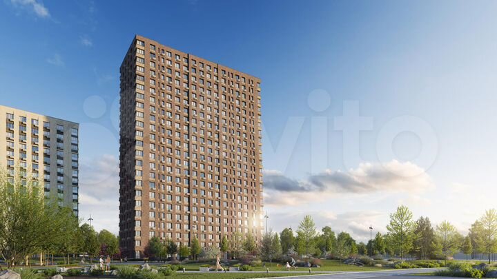 1-к. апартаменты, 38,6 м², 23/23 эт.