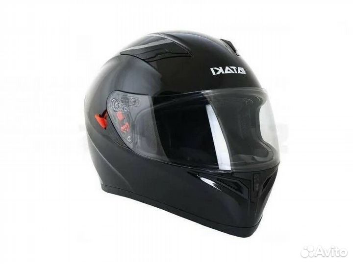 Шлем Ataki JK316 Solid черный глянцевый хl интегра