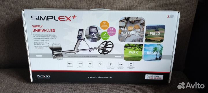 Металлоискатель Nokta Makro Simplex Plus новый