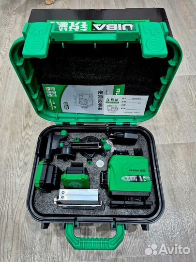 Лазерный уровень Ruiba Проф инструмент в кейсе