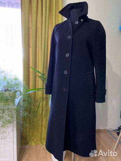 Пальто женское черное демисезон