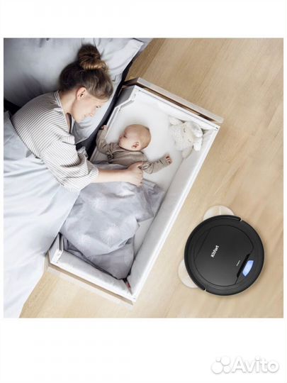 Робот пылесос Kitfort как новый