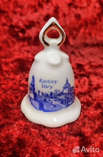 Колокольчики сувенирные Чехия Chodov фарфор