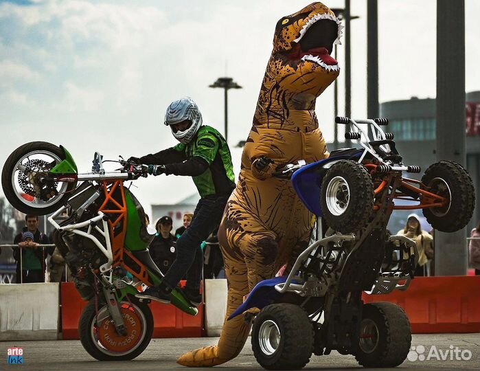 Мотошкола, мотошоу Stunt Madness стантрайдинг