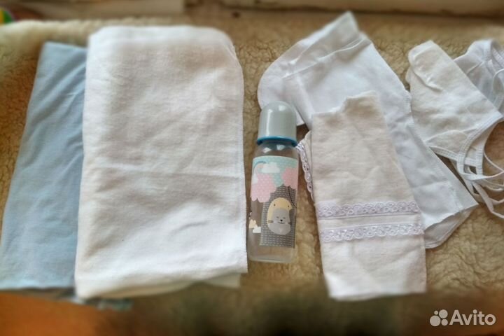 Игрушки вещи для новорожденного пакетом