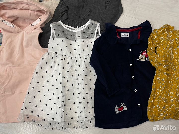 Пакет фирменных вещей на девочку 3-4 года 98-104