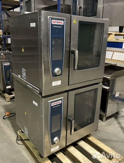 Пароконвектоматы Rational SCC WE61 (2 шт, 12 ур.)