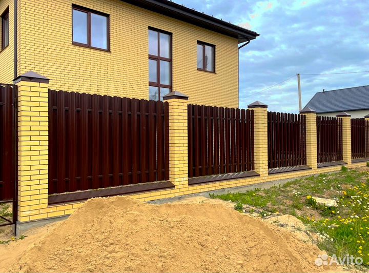Забор под ключ от производителя