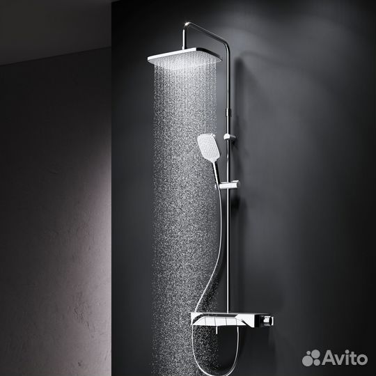 Душевая система AM.PM Func F078F700 стойка с тропи