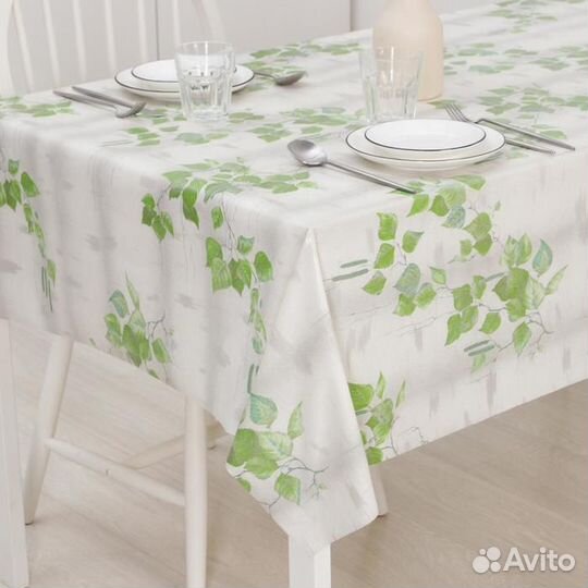 Клеёнка столовая на тканевой основе «Берёзка», 1,2