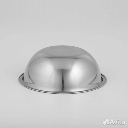 Миска глубокая из нержавеющей стали Доляна «Индия»