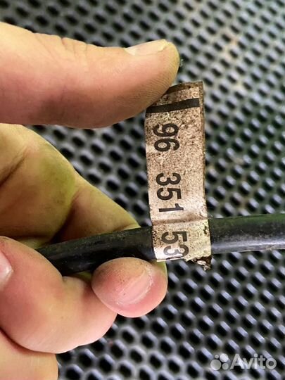 Трубка топливная на Шевроле Ланос 96351536