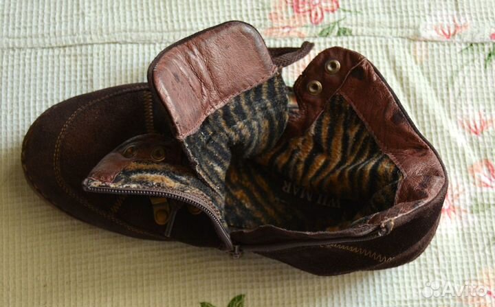 Ботинки утеплённые