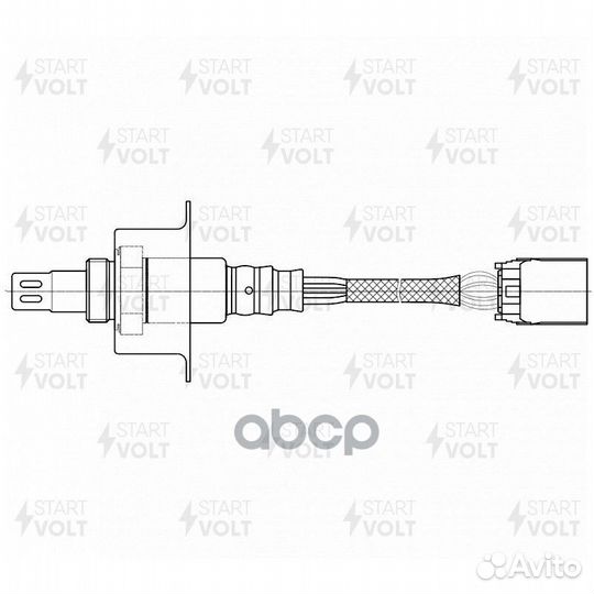 Датчик кисл. для а/м Honda Civic (05) 1.8i до