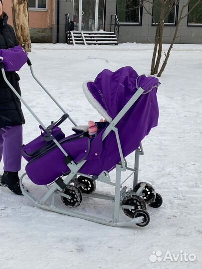 Санки коляска