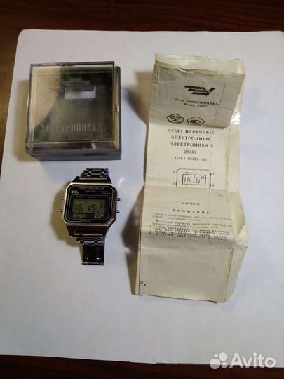 Часы Электроника 5