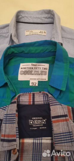 Рубашки на мальчика 2-3 года