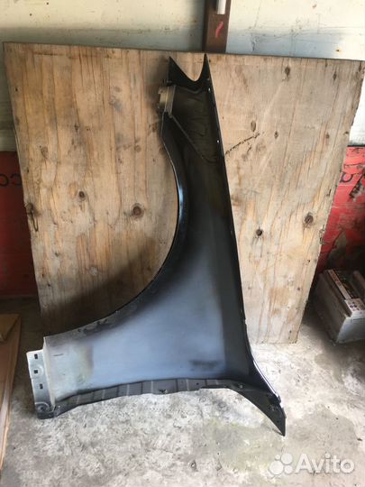 Крыло переднее черное Mercedes-Benz W222 2013-17