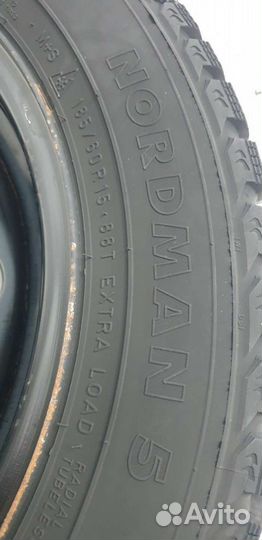 Колеса зима VolksWagen Polo R15 5x100 Nokian