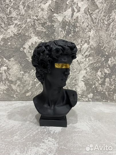 Бюст кашпо ваза «Давид»