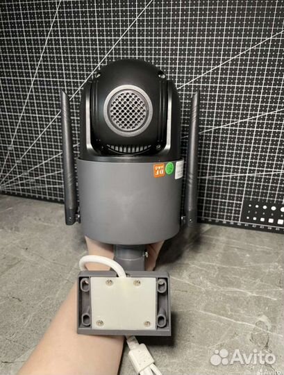 Уличная 4G камера с симкартой и двойным объективом