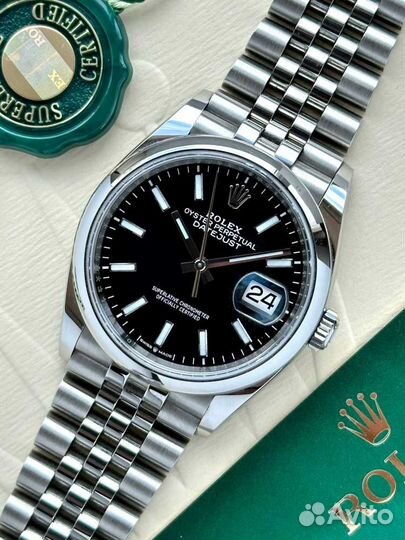Часы Rolex Datejust Datejust 126200-0003 + подарок 1 год гарантии