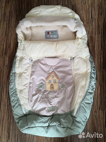 Меховой конверт (овчина), р. 62