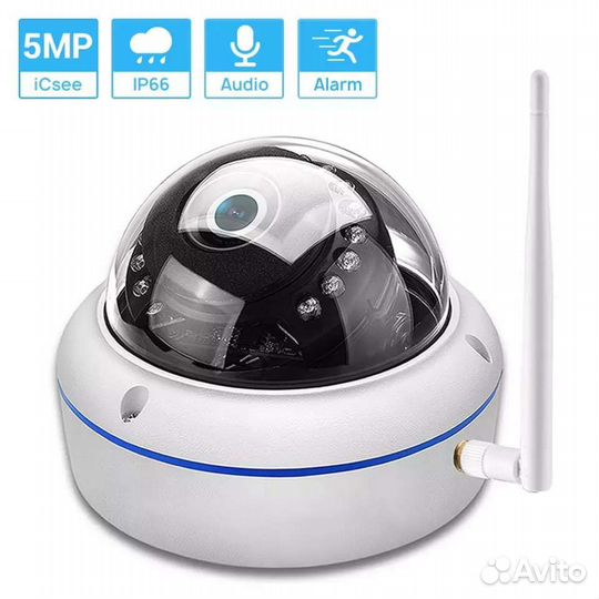 Wi fi IP камеры видеонаблюдения 2, 3 и 5 Мр