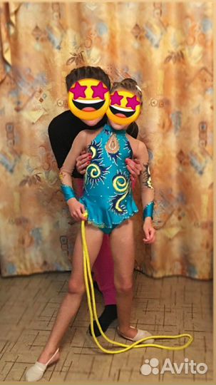 Продам купальник для художественной гимнастики