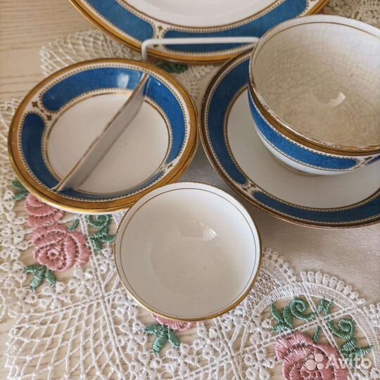 Чайный набор Англия антиквариат
