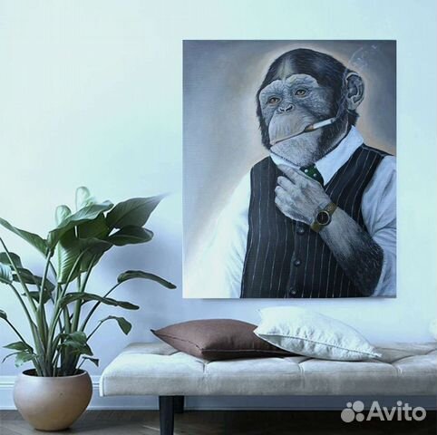 Интерьерная картина акрилом 