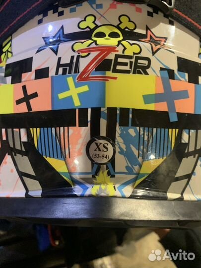 Кроссовый шлем эндуро