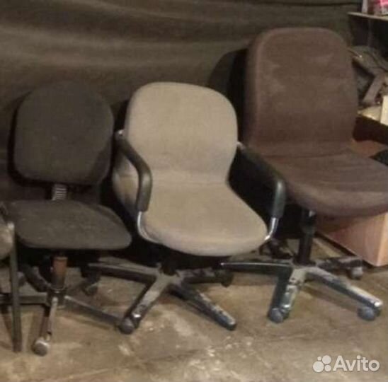 Стулья разные, офисные компьютерные