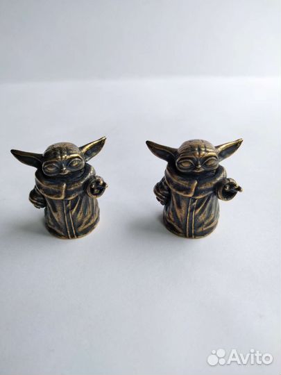Наперсток из бронзы мастер Йода в коллекцию