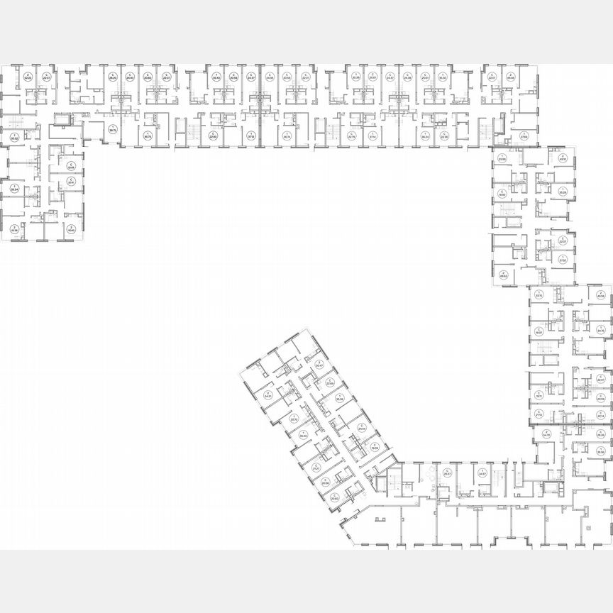 2-к. апартаменты, 52,3 м², 1/8 эт.