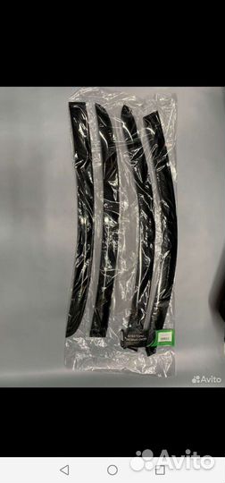 Дефлекторы дверей на daewoo matiz